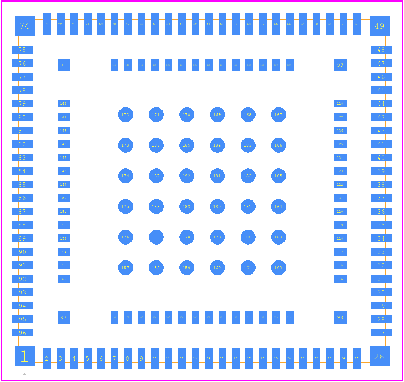 N725 - Neoway PCB footprint - Other - Other - N725-2