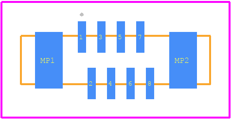 1734741-8 - TE Connectivity PCB footprint - Other - Other - 1734741-8-2