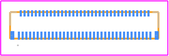 FH43B-71S-0.2SHW(99) - Hirose PCB footprint - Other - Other - FH43B-71S-0.2SHW(99)-2