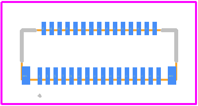 FH43BW-31S-0.2SHW(10) - Hirose PCB footprint - Other - Other - FH43BW-31S-0.2SHW(10)-1