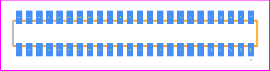 CLM-124-02-LM-D - SAMTEC PCB footprint - Other - Other - CLM-124-02-YY-D