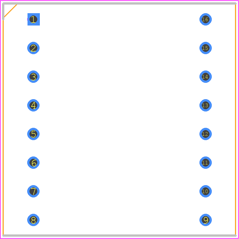 KWM-20881AGB - Luckylight PCB footprint - Dual-In-Line Sockets - Dual-In-Line Sockets - KWM-20881AGB