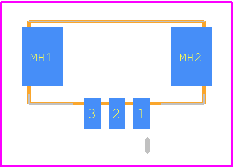 0532617003 - Molex PCB footprint - Other - Other - 0532617003-2
