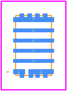 EPC2304 - EPC PCB footprint - Other - Other - EPC2305
