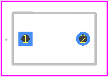 KP1830110631 - Vishay PCB footprint - Other - Other - KP1830110631-1