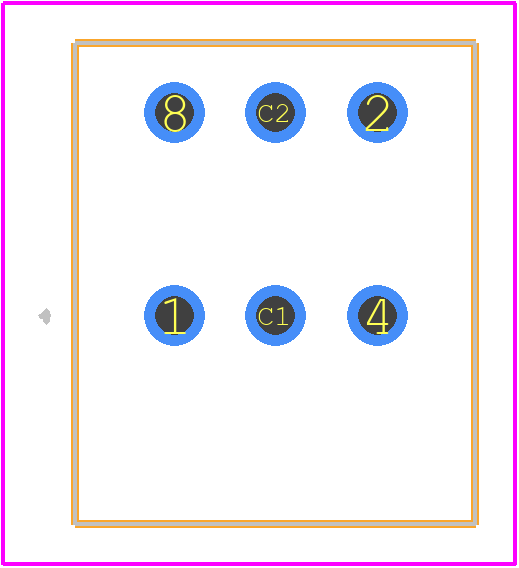 DRD16RAE04 - TE Connectivity PCB footprint - Other - Other - DRD16RAE04-3
