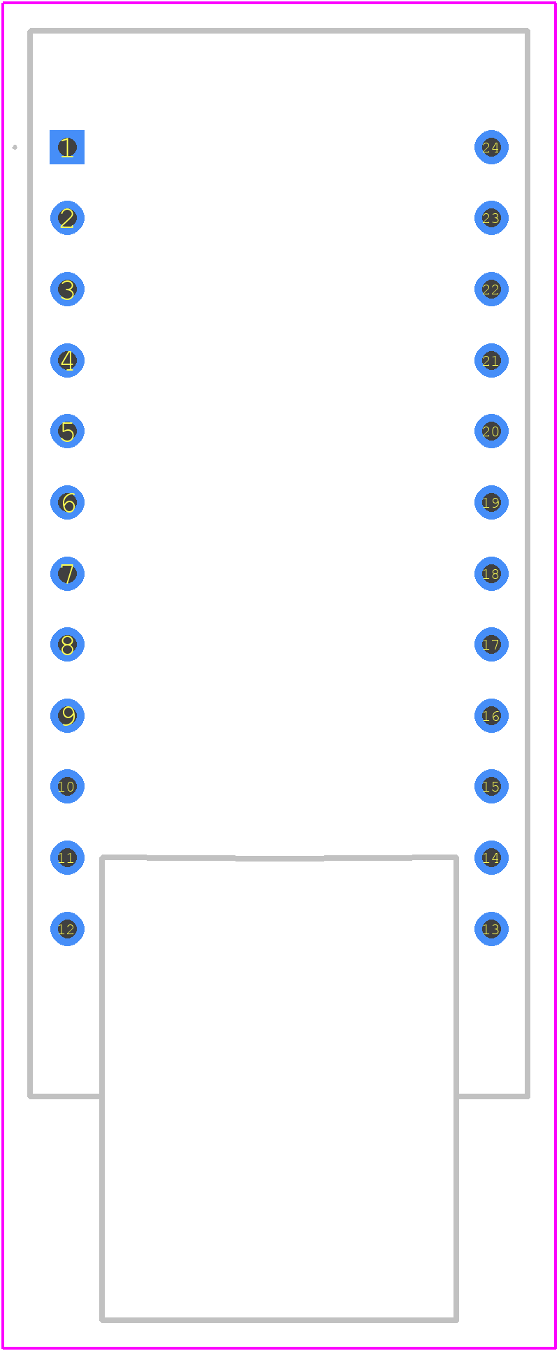 DLP-USB232M-G2 - DLP Design Inc. PCB footprint - Other - Other - DLP-USB232M-G2-2