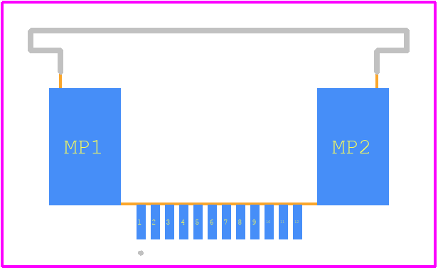 PCA-6-LA-12-HL-3-T/R - Adam Tech PCB footprint - Other - Other - PCA-6-LA-12-HL-3-T/R-2