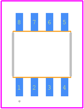 NCV84045DR2G - onsemi PCB footprint - Other - Other - SOIC−8 NB CASE 751−07 ISSUE AK_2026