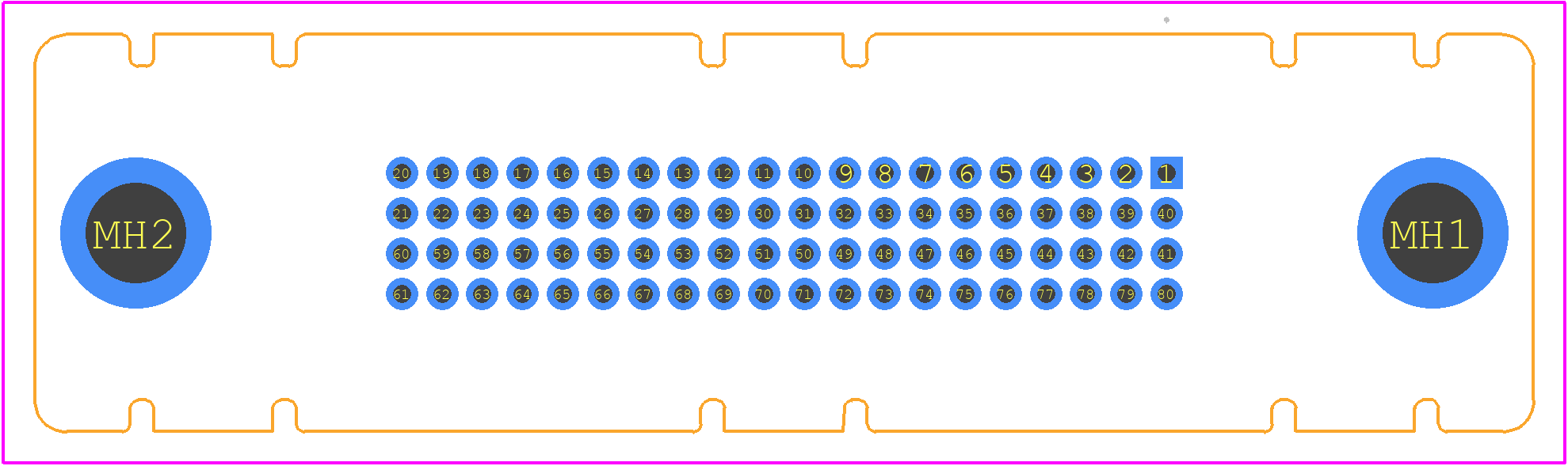 0714751000 - Molex PCB footprint - Other - Other - 0714751000-1