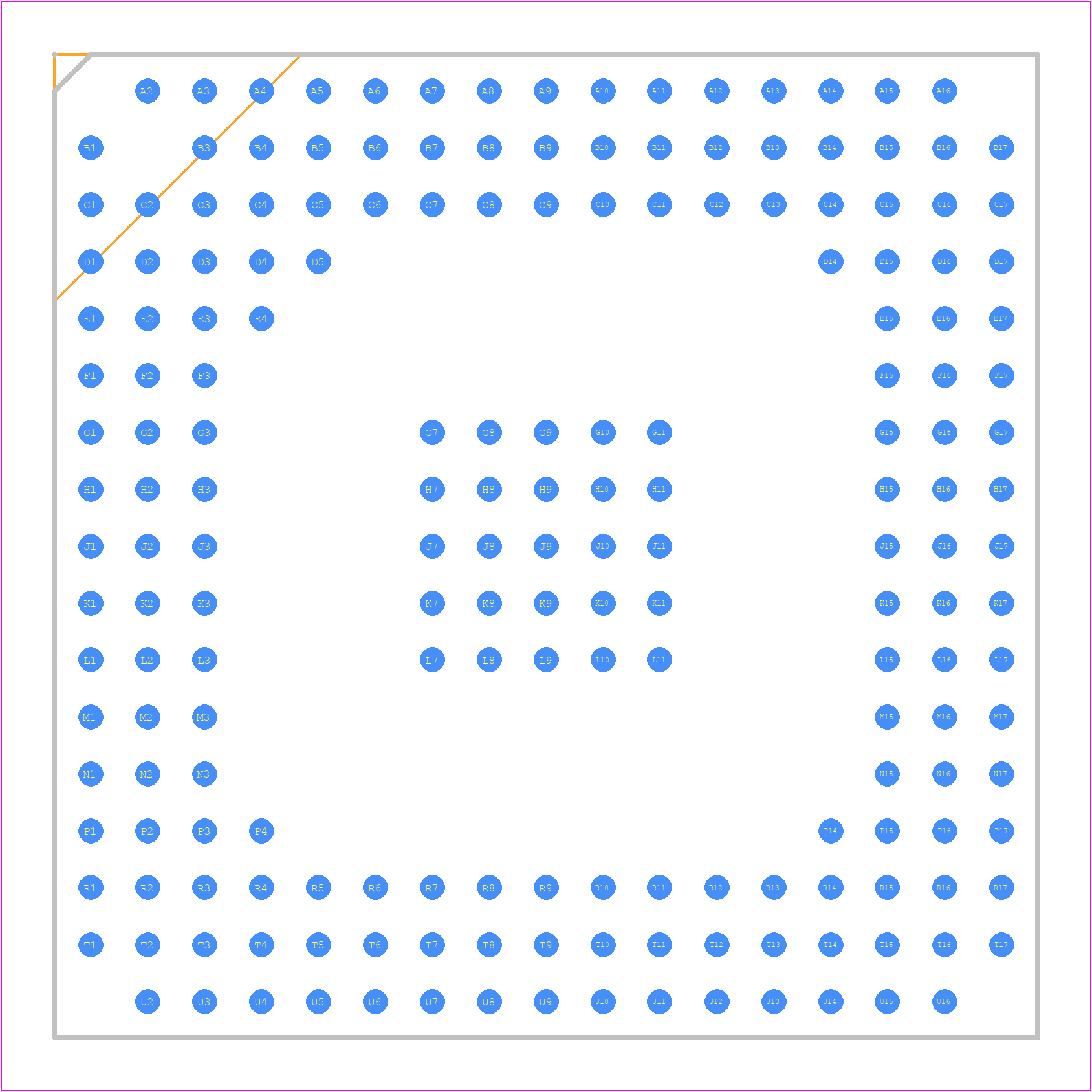 ADIN2299BBCZ - Analog Devices PCB footprint - BGA - BGA - BC-194-1