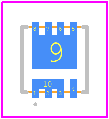 BSZ0994NSATMA1 - Infineon PCB footprint - Other - Other - BSZ0994NSATMA1-2