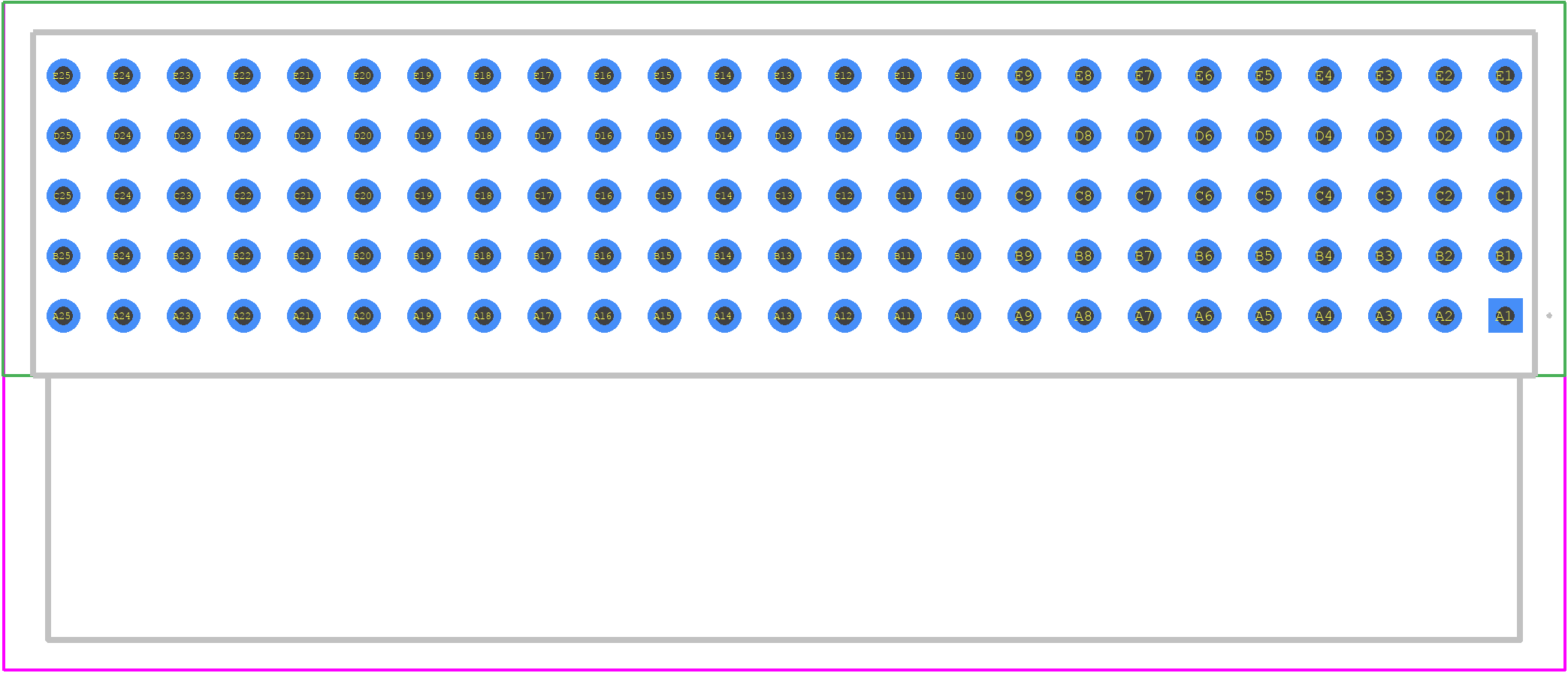 5100145-1 - TE Connectivity PCB footprint - Other - Other - 5100145-1-2