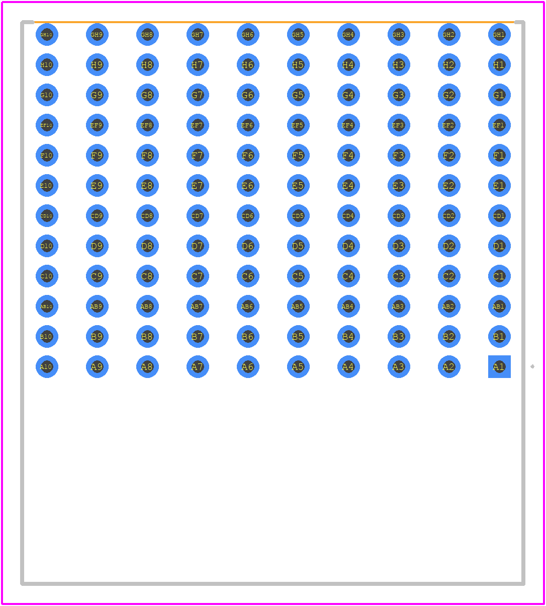 973032-E - TE Connectivity PCB footprint - Other - Other - 973032-E-1