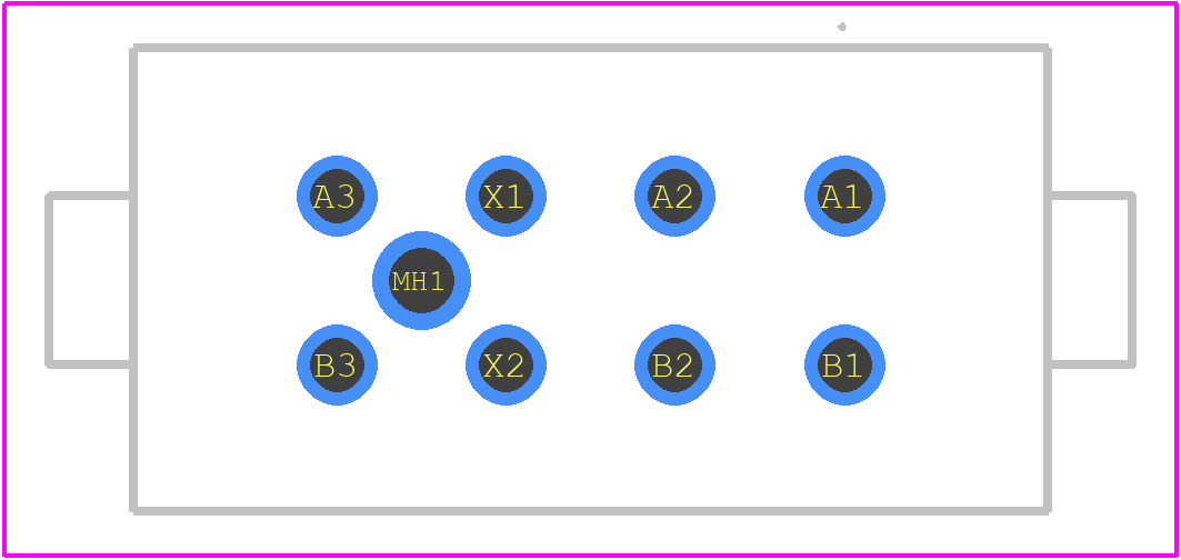 M83536/2-028M - TE Connectivity PCB footprint - Other - Other - M83536/2-028M-2