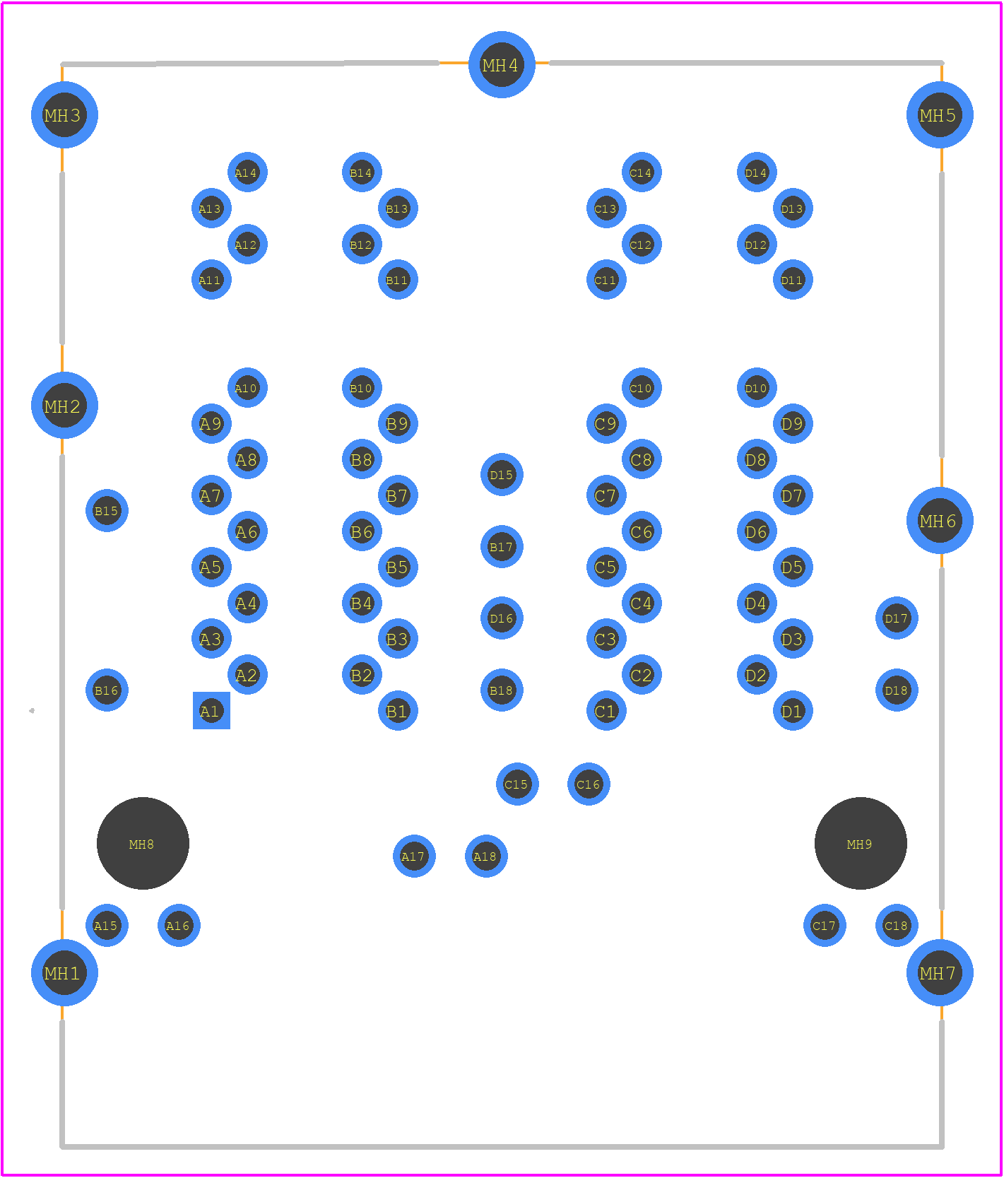 2250539-1 - Bel PCB footprint - Other - Other - 2250539-1-1