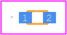 AP2012HD - Kingbright PCB footprint - Other - Other - AP2012HD-2