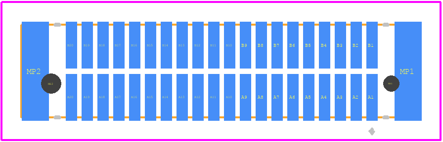 484618-E - TE Connectivity PCB footprint - Other - Other - 484618-E-4