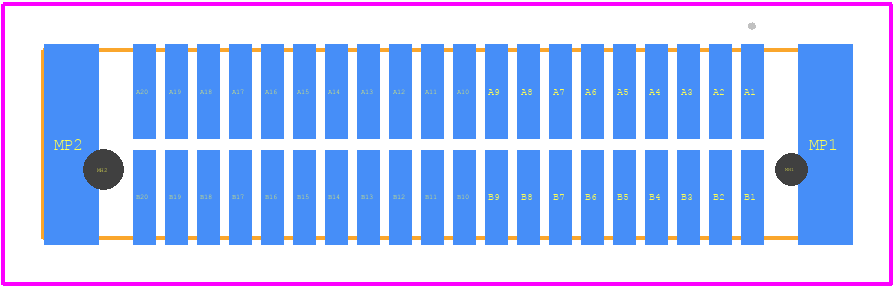 294029-E - TE Connectivity PCB footprint - Other - Other - 294029-E-1