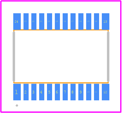 NCA9595PW-Q100J - Nexperia PCB footprint - Other - Other - NCA9595PW-Q100J
