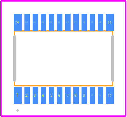 PCA9535PWJ - Nexperia PCB footprint - Other - Other - PCA9535PWJ
