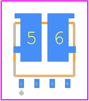 SQJ560EP-T1_GE3 - Vishay PCB footprint - Other - Other - PowerPAK SO-8L DUAL