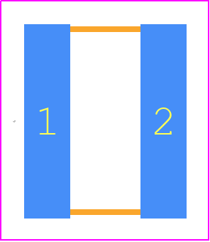 C1825Y100FHGAL{BULK} - KEMET PCB footprint - Other - Other - C1825Y