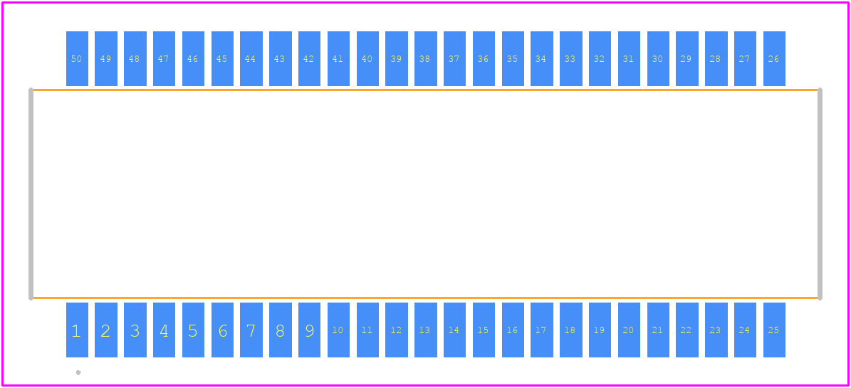 B78476A8250A003 - TDK PCB footprint - Other - Other - 27.69x7.29x8.66mm