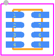MP5090GQHT-P - Monolithic Power Systems (MPS) PCB footprint - Small Outline No-lead - Small Outline No-lead - TQFN