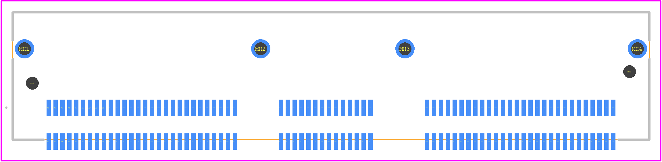 ME1014010201031 - Amphenol PCB footprint - Other - Other - ME1014010201031-1