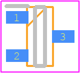 SI5618-TP - MCC PCB footprint - SOT23 (3-Pin) - SOT23 (3-Pin) - SI5618-TP