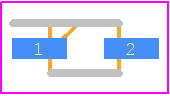 1N4448WXHE3-TP - MCC PCB footprint - Small Outline Diode - Small Outline Diode - SOD-323-1
