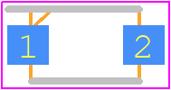 SMD36HE1-TP - MCC PCB footprint - Small Outline Diode Flat Lead - Small Outline Diode Flat Lead - SMD36HE1-TP