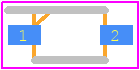 SD103CWSL-TP - MCC PCB footprint - Small Outline Diode Flat Lead - Small Outline Diode Flat Lead - SOD-323FL