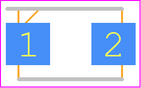 SMB2EZ15D5HE3-TP - MCC PCB footprint - Diodes Moulded - Diodes Moulded - SMB (DO-214AA)  (LEAD FRAME)