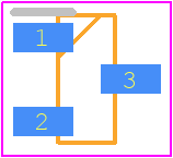 BAS16HE3-TP - MCC PCB footprint - SOT23 (3-Pin) - SOT23 (3-Pin) - SOT-23+-