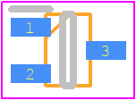 BAT54AWTHE3-TP - MCC PCB footprint - SOT23 (3-Pin) - SOT23 (3-Pin) - BAT54AWTHE3-TP*