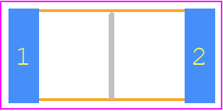 SR733ATTE2R80F - AUTODESK PCB footprint - Resistor Chip - Resistor Chip - 3A (2512)