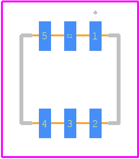 CS-4-14NA - Nidec Copal PCB footprint - Other - Other - CS-4-14NA-2