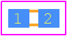 RTT0210R0FTH - RALEC PCB footprint - Resistor Chip - Resistor Chip - 0402