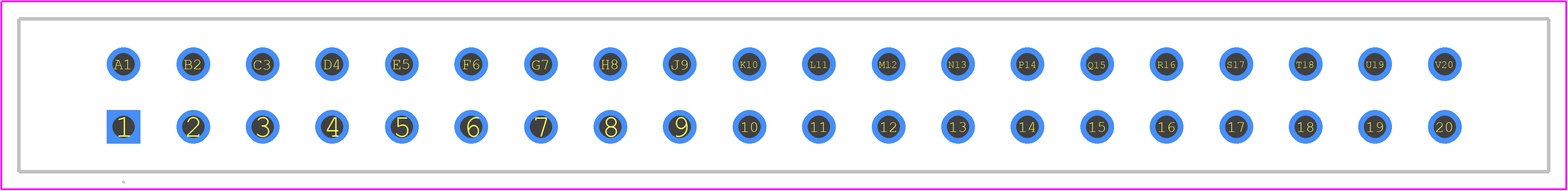 305-040-520-201 - EDAC PCB footprint - Other - Other - 305-040-520-201-1