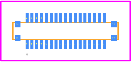 AXF6G3412 - Panasonic PCB footprint - Other - Other - AXF6G3412