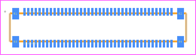 AXF5G8012 - Panasonic PCB footprint - Other - Other - AXF5G8012