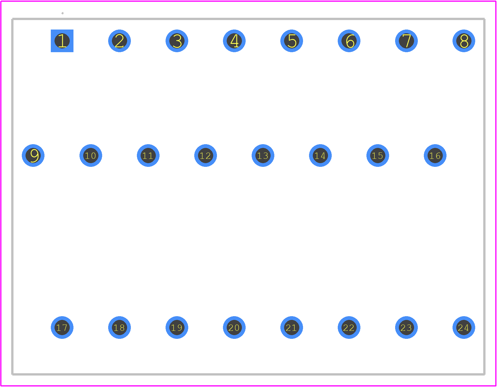737-208 - Wago PCB footprint - Other - Other - 737-208-1