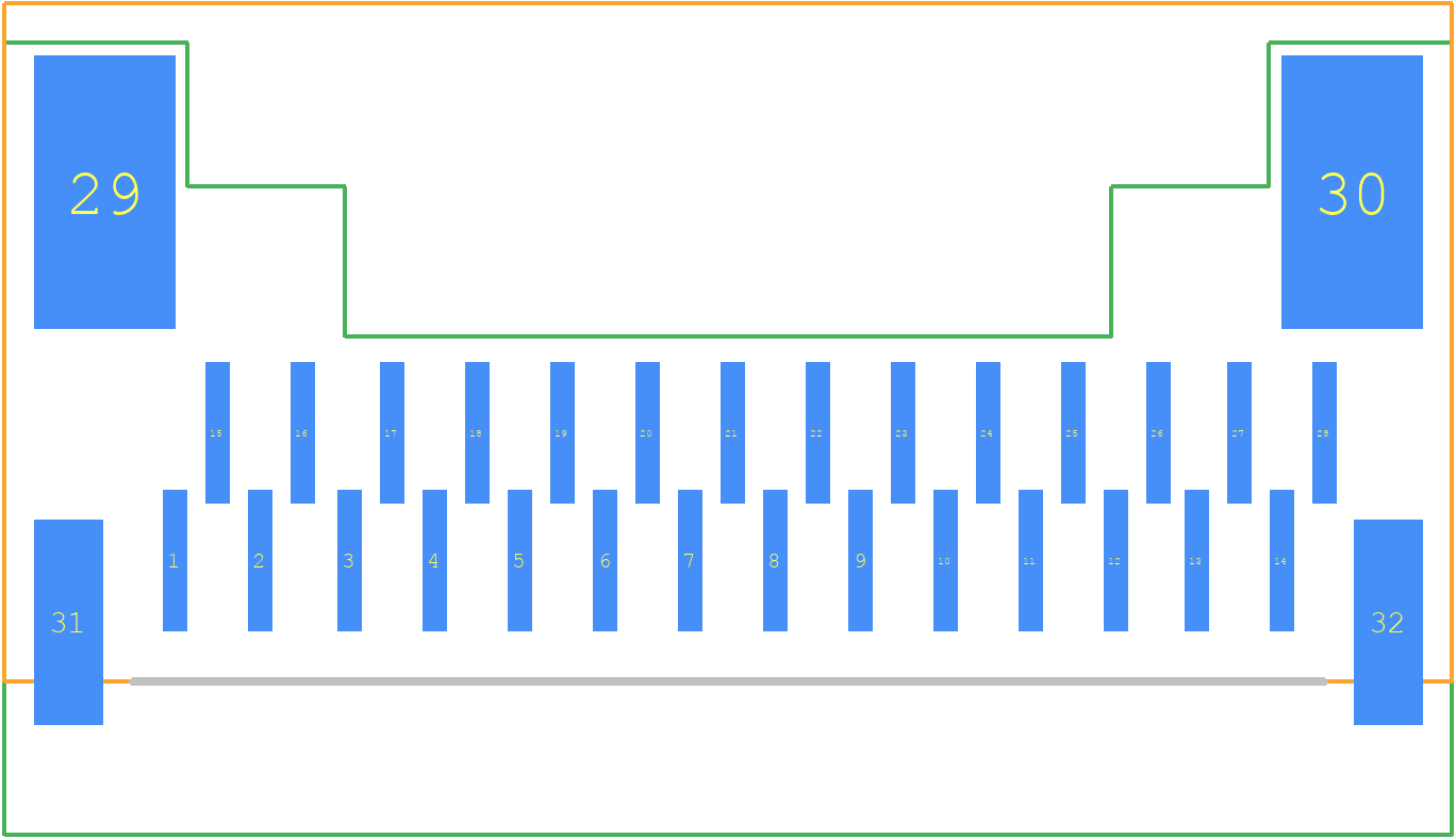 AYC6F2810 - Panasonic PCB footprint - Other - Other - AYC6F2810