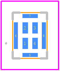 SPK0838HT4H-1-2 - Knowles PCB footprint - Other - Other - SPK0838HT4H-1-2-4