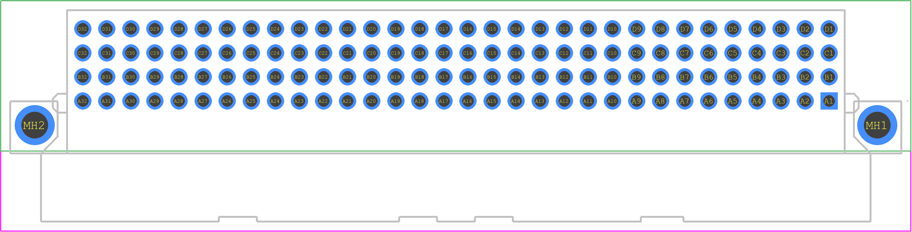 384671-E - TE Connectivity PCB footprint - Other - Other - 384671-E-2