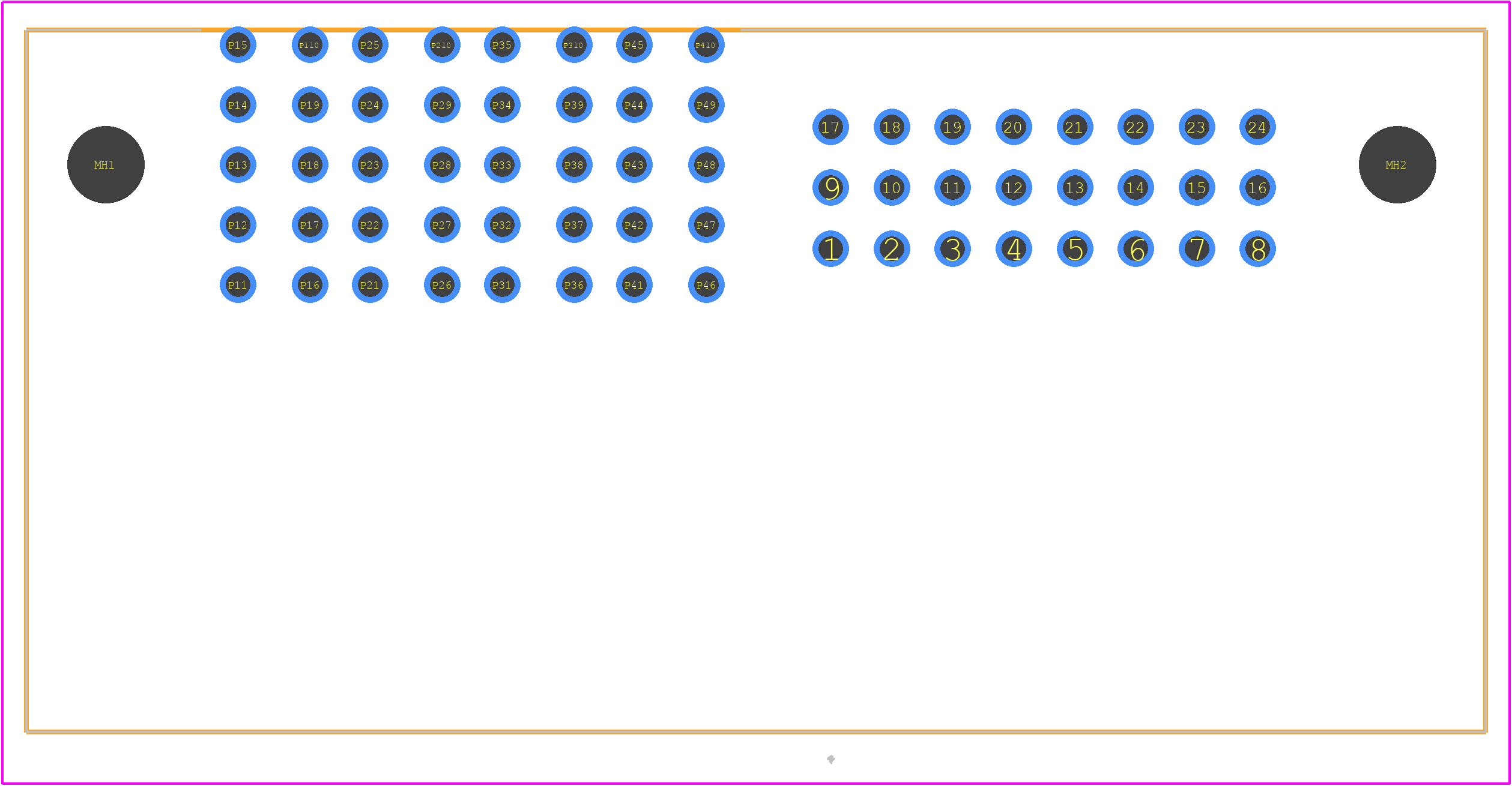 ET60T-D04-3-08-000-L-R1-S-H - SAMTEC PCB footprint - Other - Other - ET60T-D04-3-08-000-L-R1-S-H-1