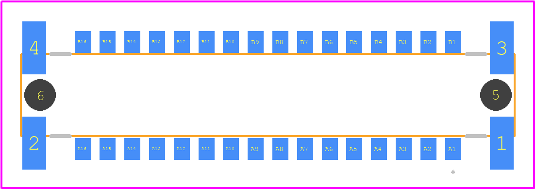254416-E - TE Connectivity PCB footprint - Other - Other - 254416-E-1