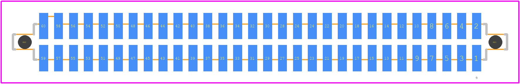 SFM-130-02-S-D-LC - SAMTEC PCB footprint - Other - Other - SFM-130-02-S-D-LC-2
